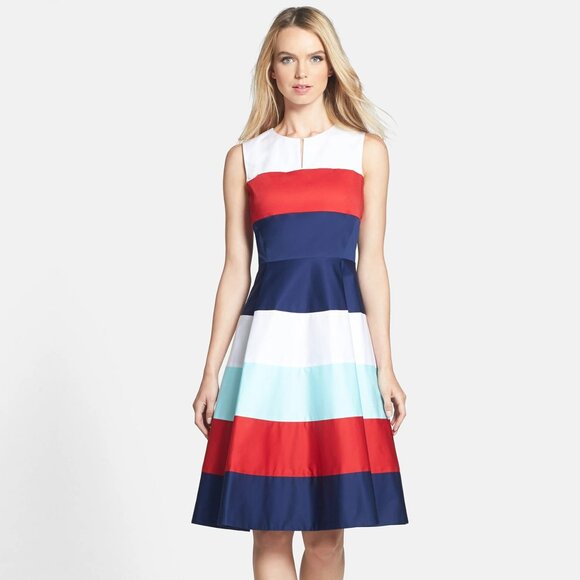 Kate Spade Corley Striped Dress ASO Quinn Fabray - Picture 3 of 14